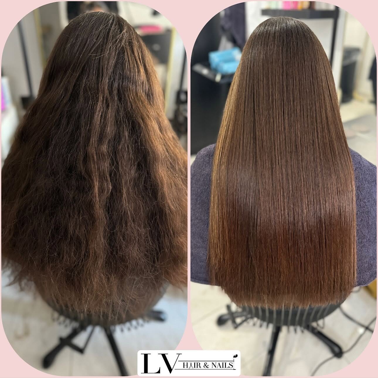 Smooth Straightening Transformation at LV Hair and Nails, Buġibba